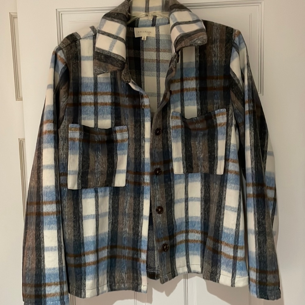 Melloday Shacket Jacket In Size Large - image 1